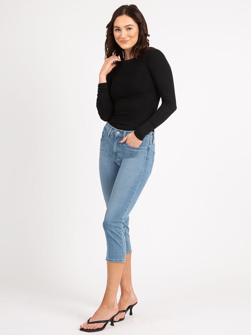Skinny capris top