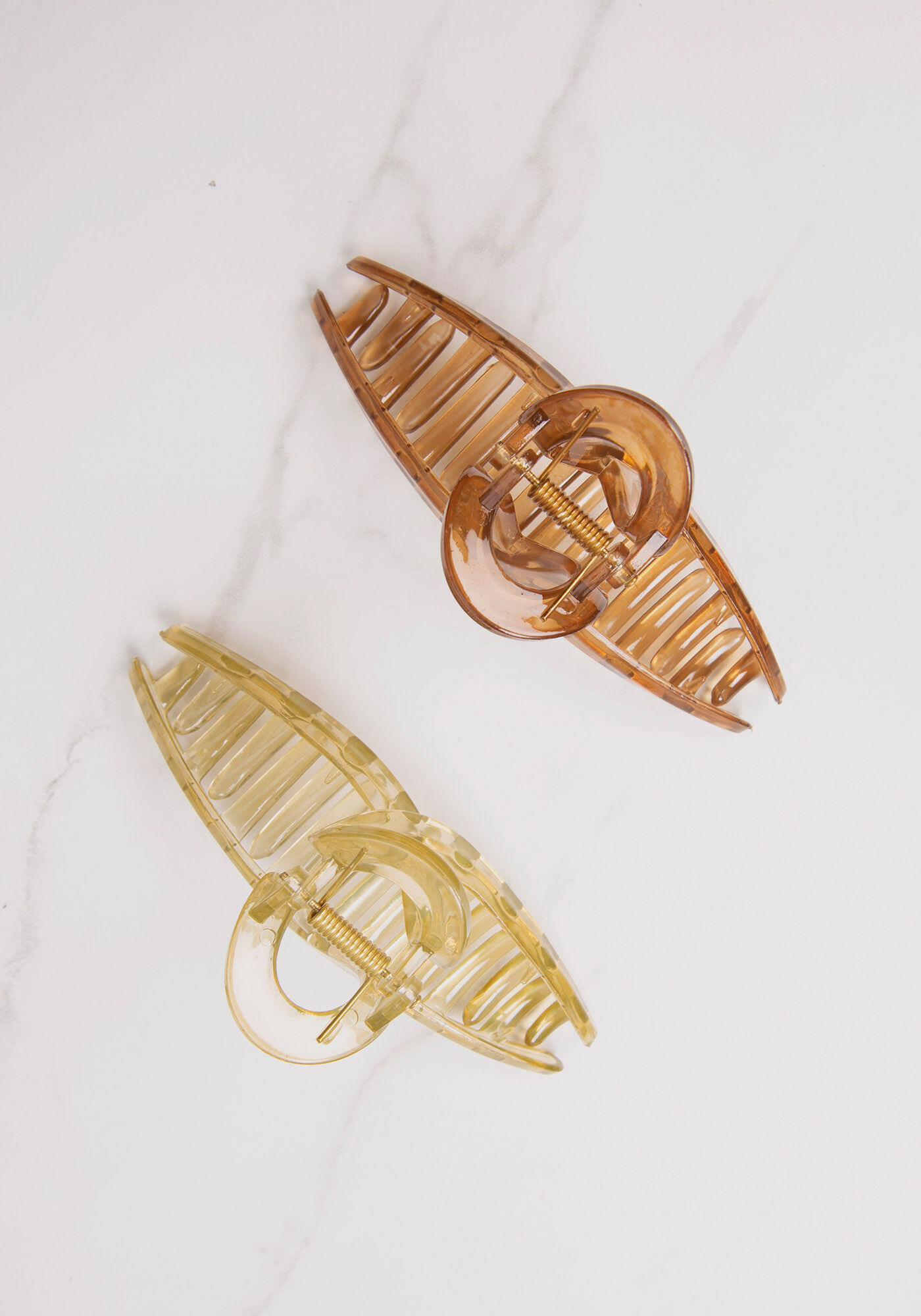 hair 2 pack claw clips Image 2