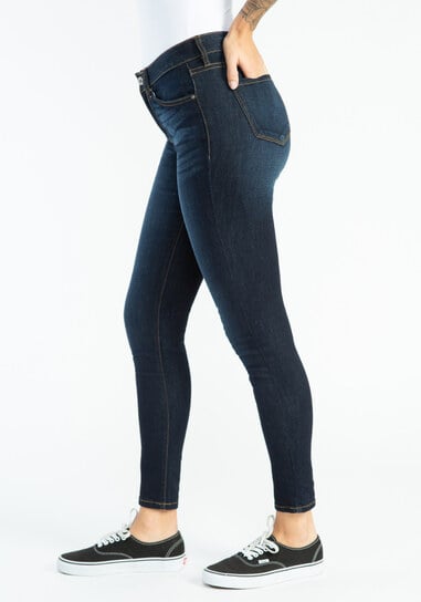 mid rise skinny jeans