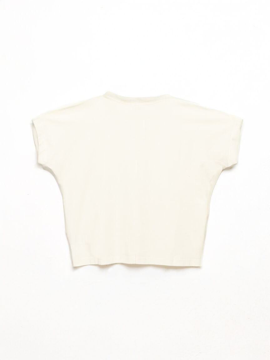 jolie crew neck washed tee Image 2