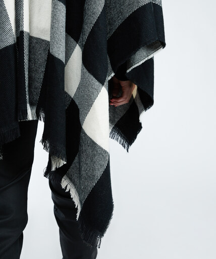plaid ruana  plaid ruana  Image 4