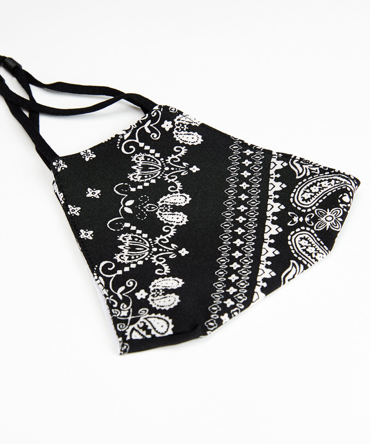 paisley print face mask Image 2