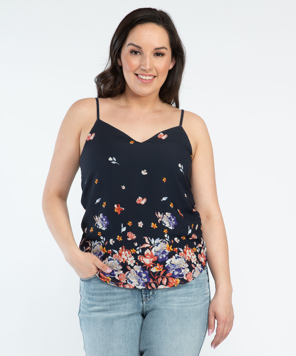 louise double layer basic cami Image 1