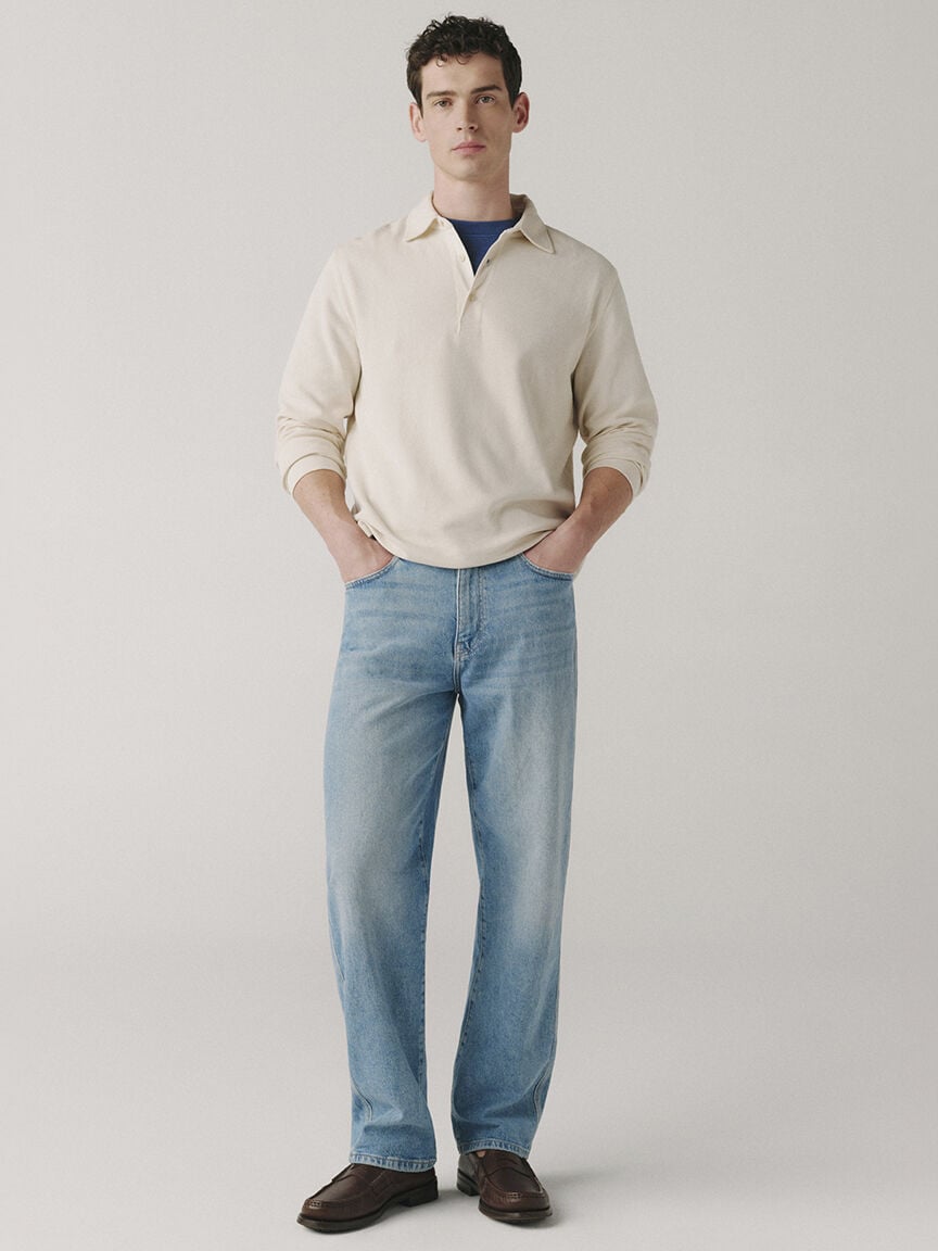 GRR relaxed jeans light wash