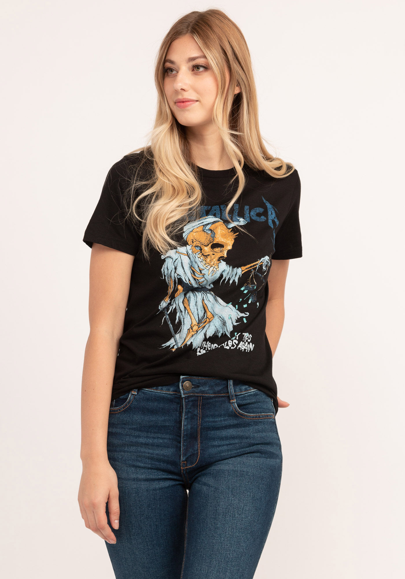 their money tips her scales t-shirt Image 2