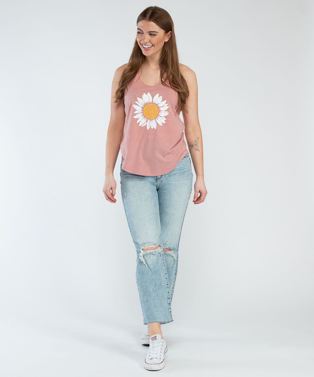 sunflower racerback graphic tank Image 4