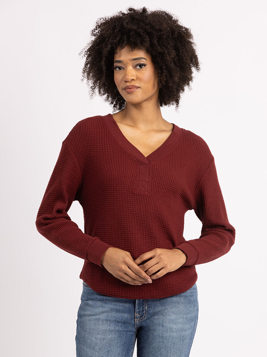 ellison v neck top Image 1