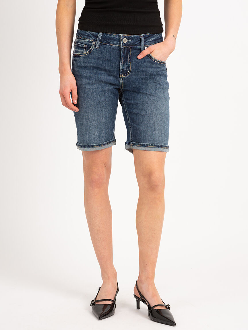 Silver suki bermuda shorts clearance