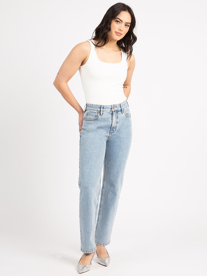 misty scoop neck tank