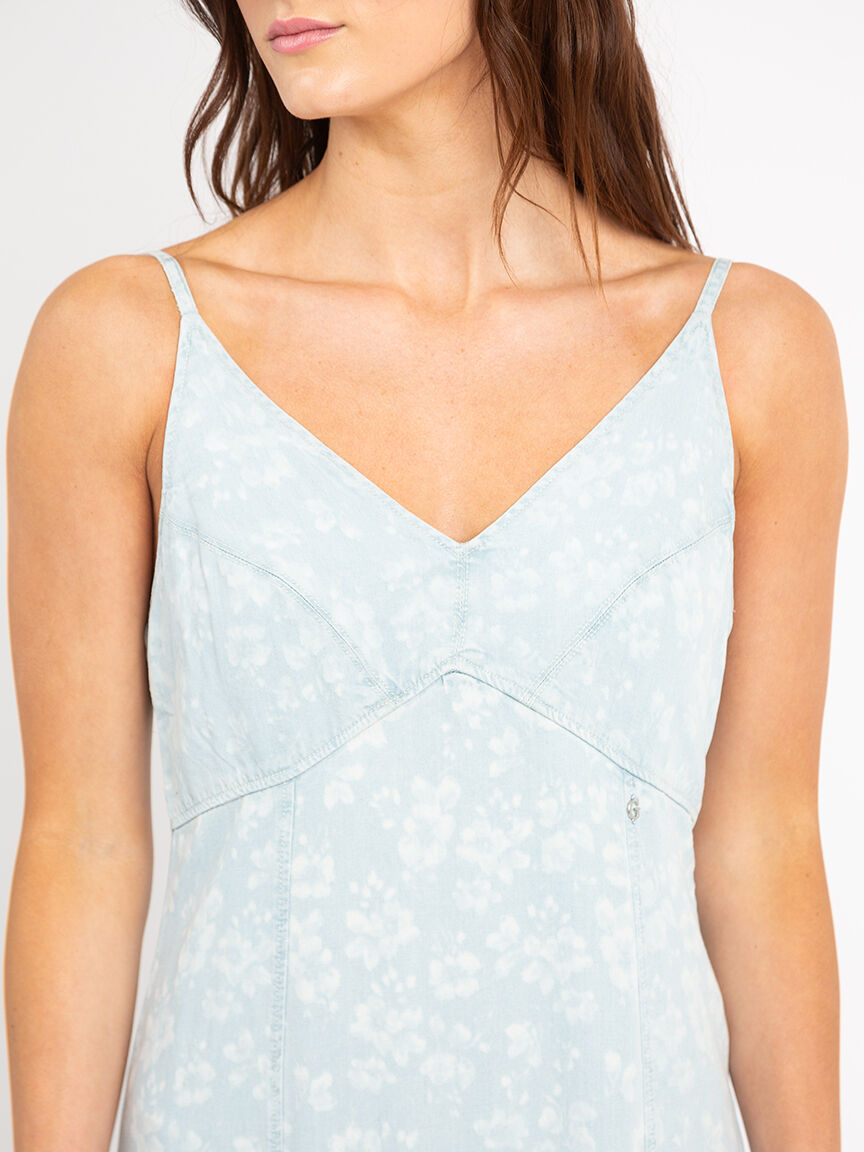 cruz denim maxi dress Banana Republic Cruz Denim Maxi Dress
