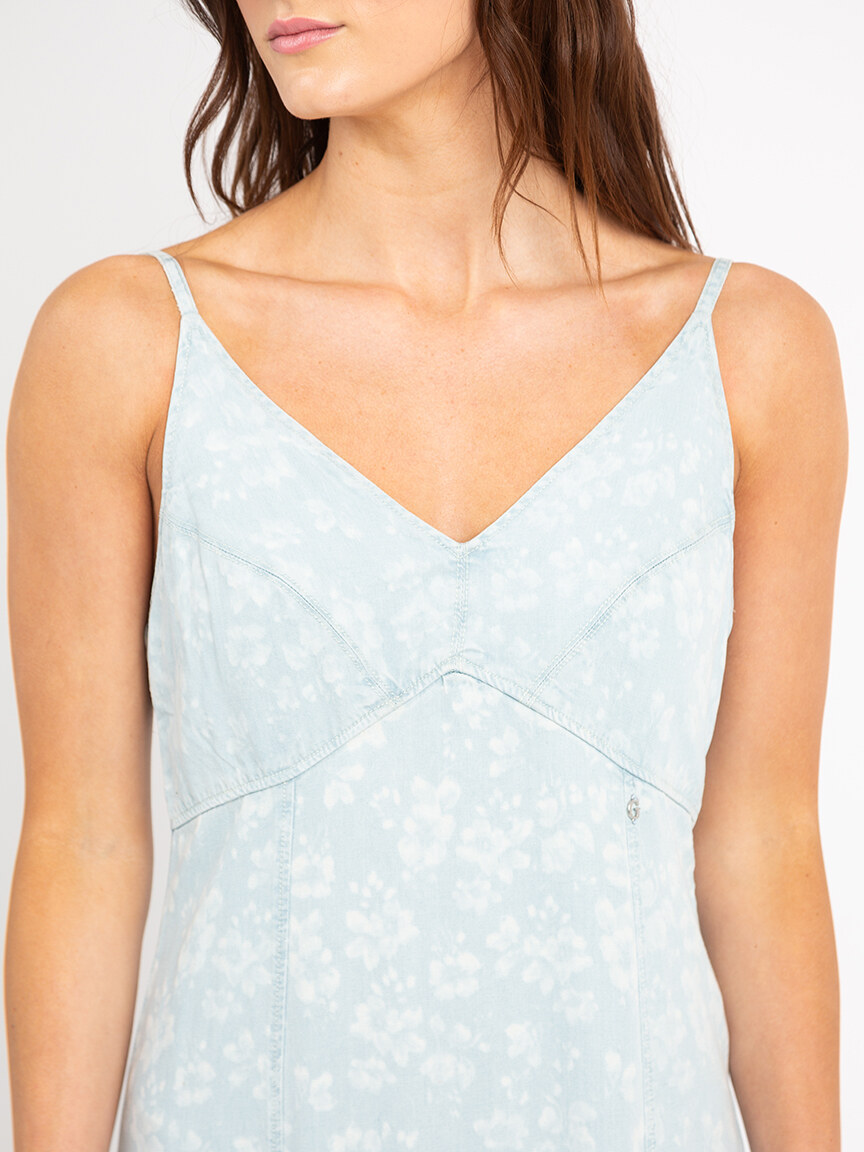 cruz denim maxi dress Banana Republic Cruz Denim Maxi Dress