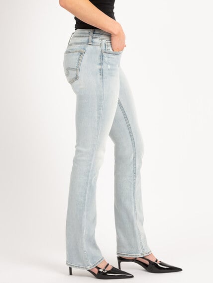 tuesday low rise slim bootcut jeans Image 3