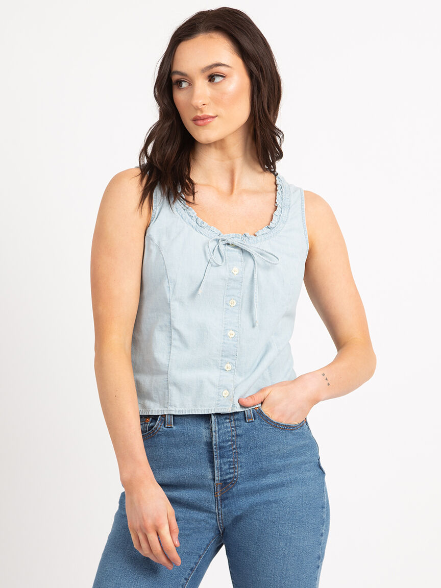 SHANE SLEEVELESS TOP Bootlegger 2000007241