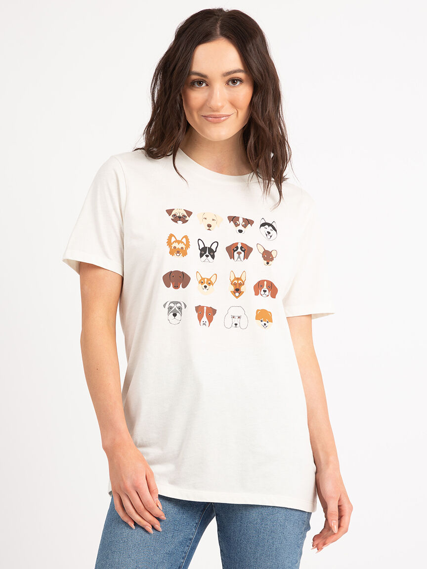 dog short sleeve graphic t-shirt Image 2