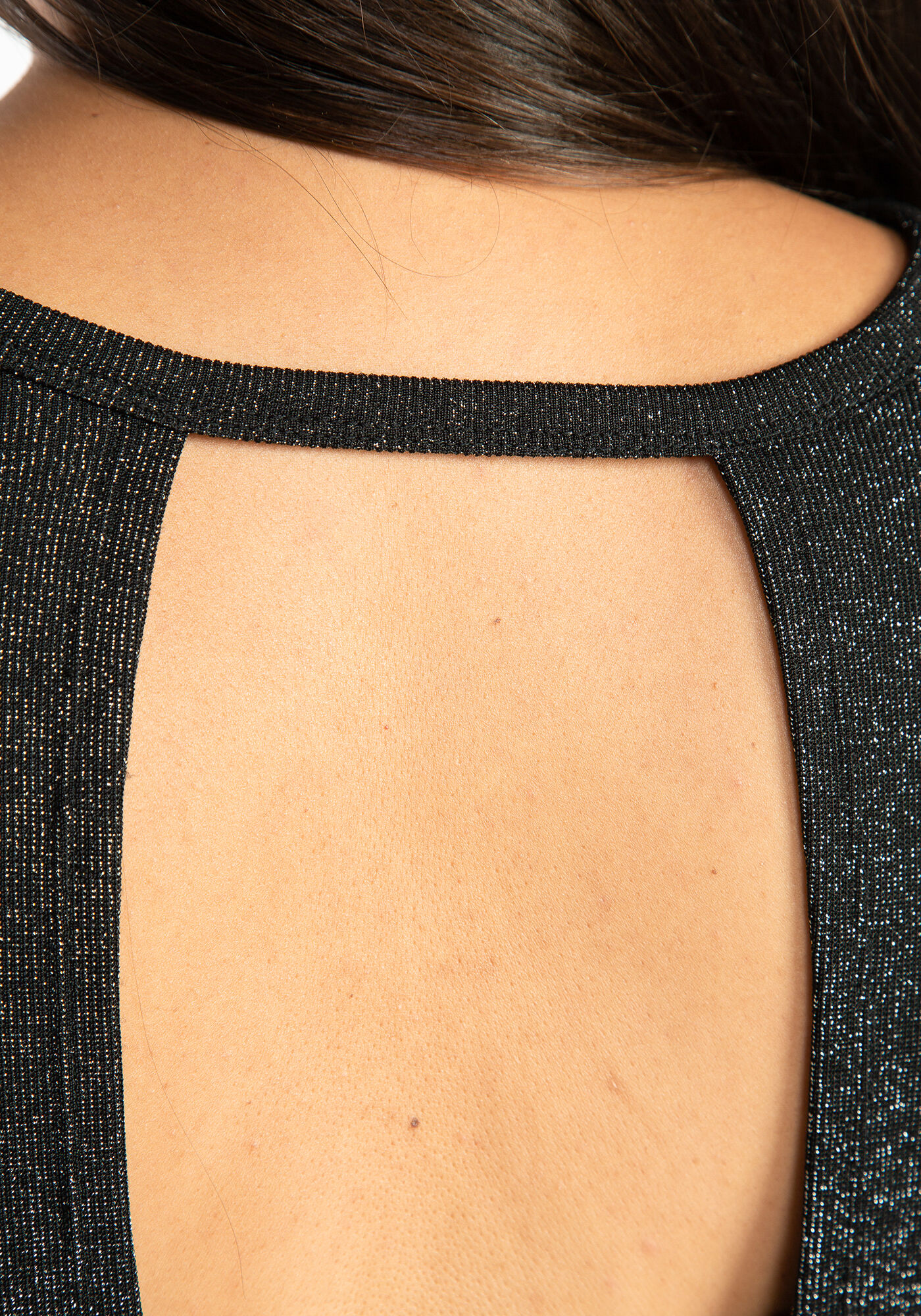 raya open back sparkle long sleeve tee Image 6