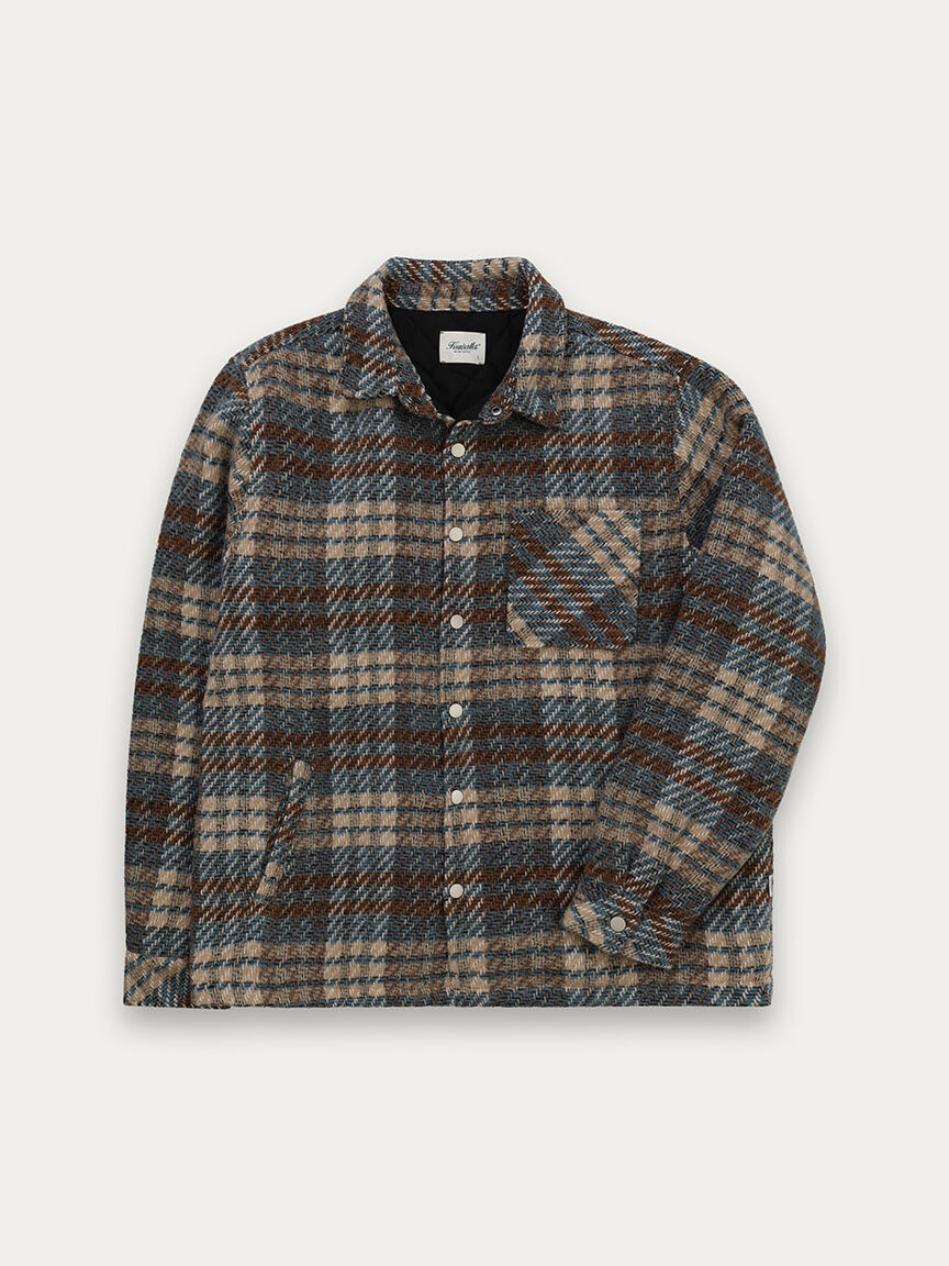 heavyweight plaid shacket