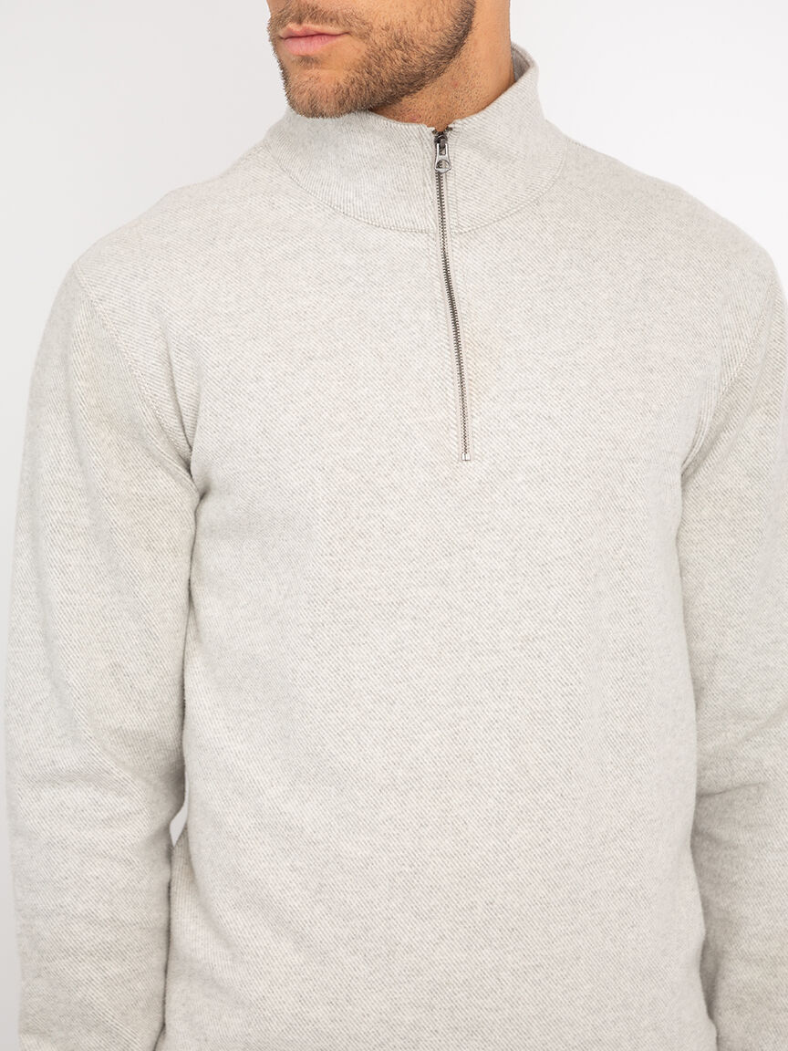 jonas herringbone 1/4 zip sweater Image 6