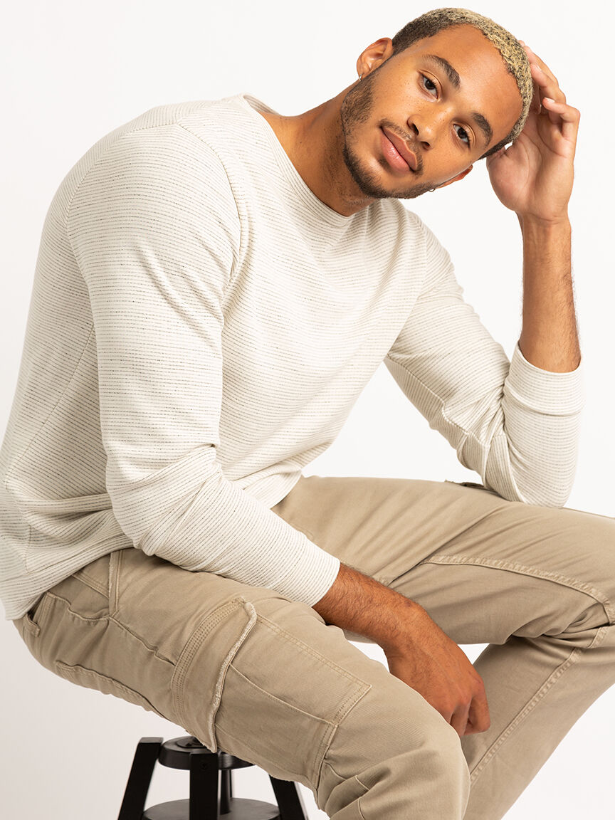 roman crewneck pullover t-shirt Image 5