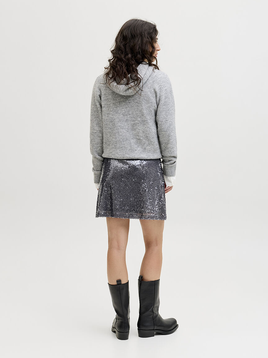 tara sequin mini skirt Image 4