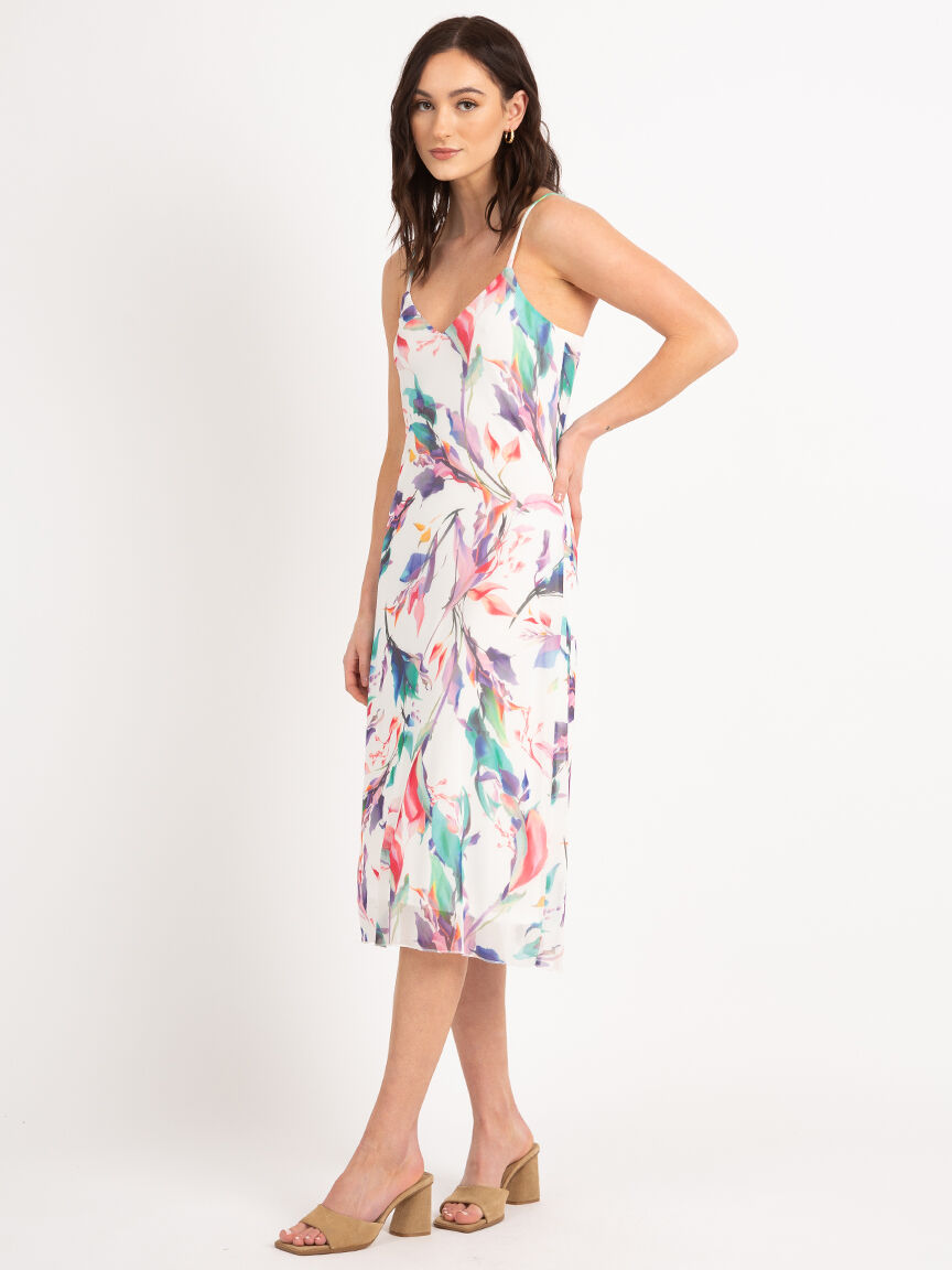 delilah strappy mesh midi dress Image 2