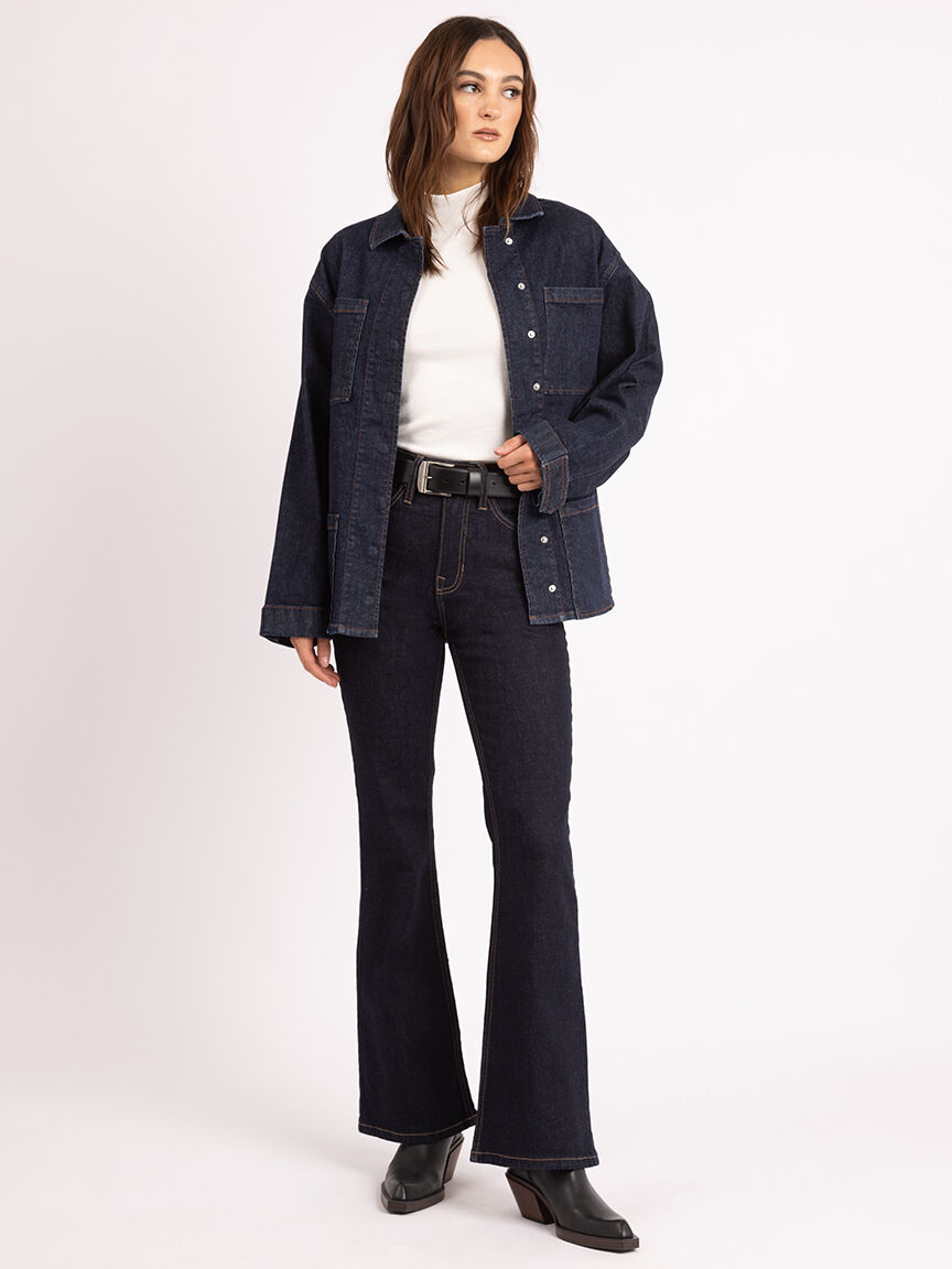 nevaeh chore jacket rinse