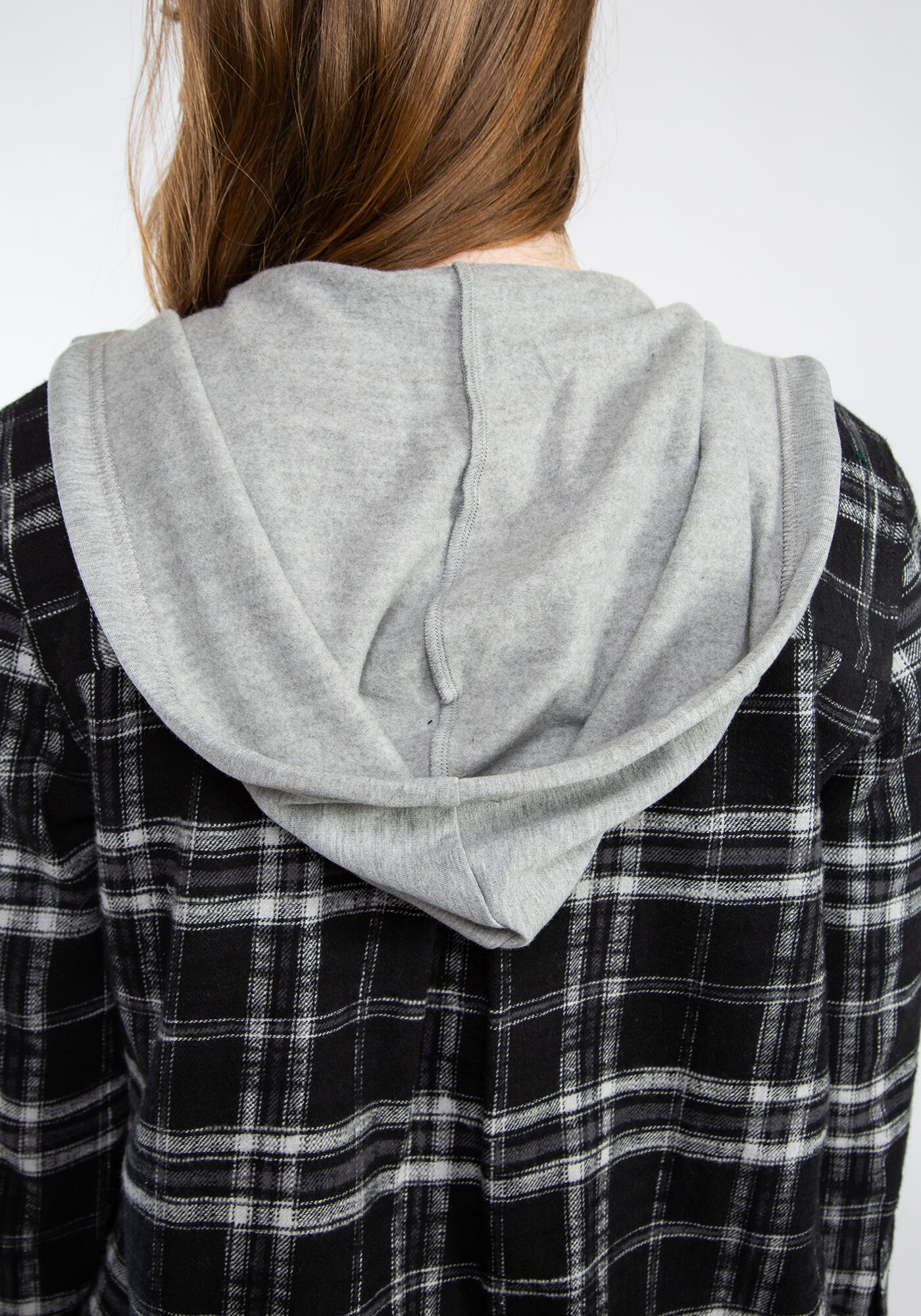 peyton hooded flannel  Image 6