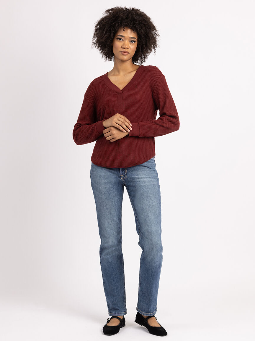 ellison v neck top Image 2