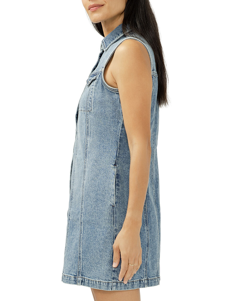 90s Denim Mini Dress