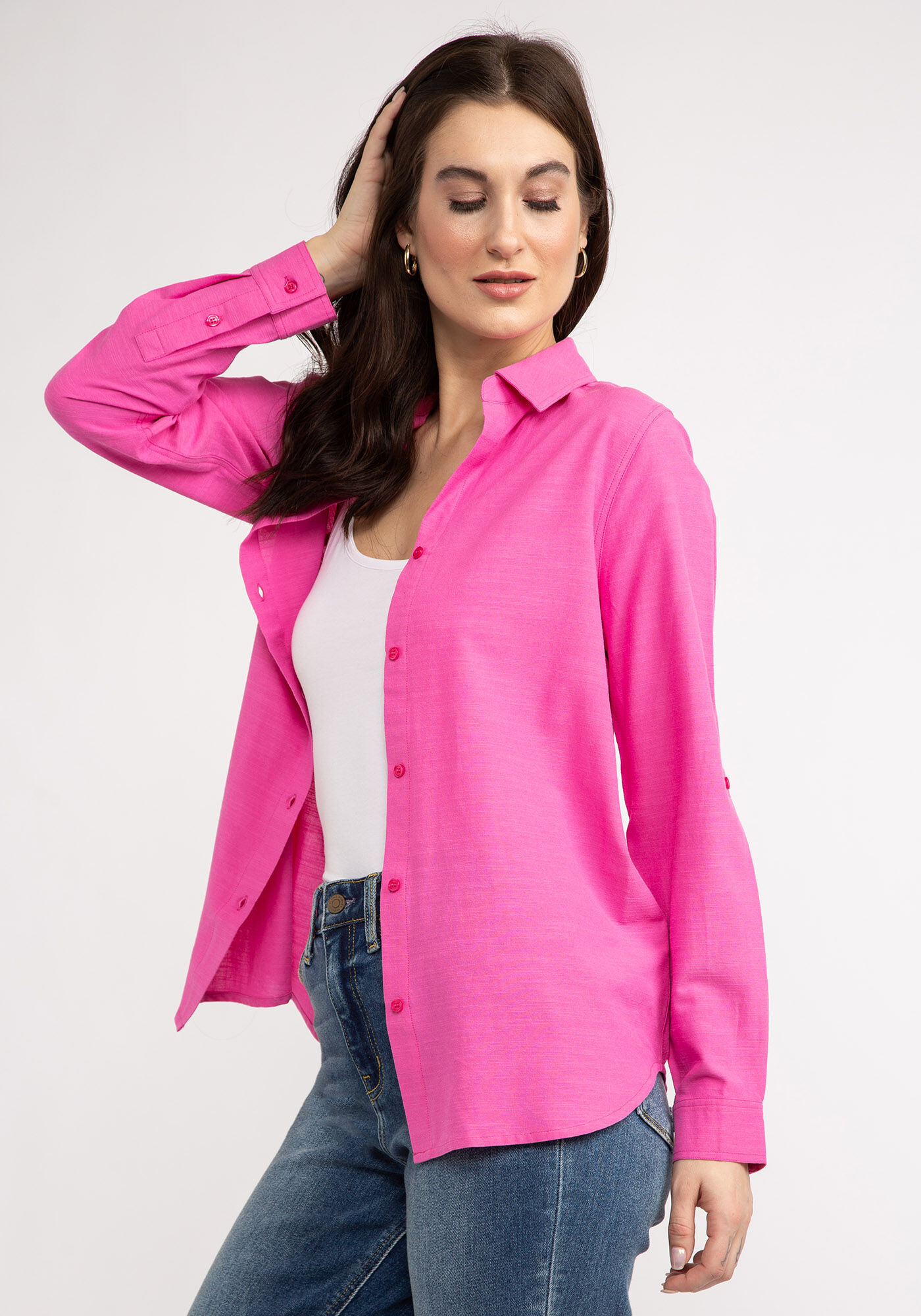 kirsten button front shirt Image 4