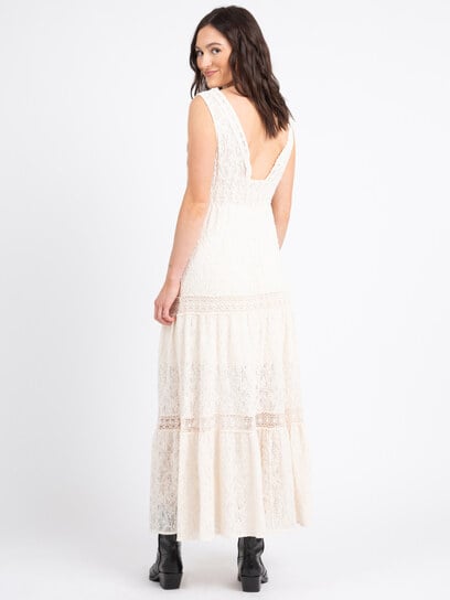 lace long clio dress