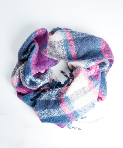 plaid oblong scarf Image 1