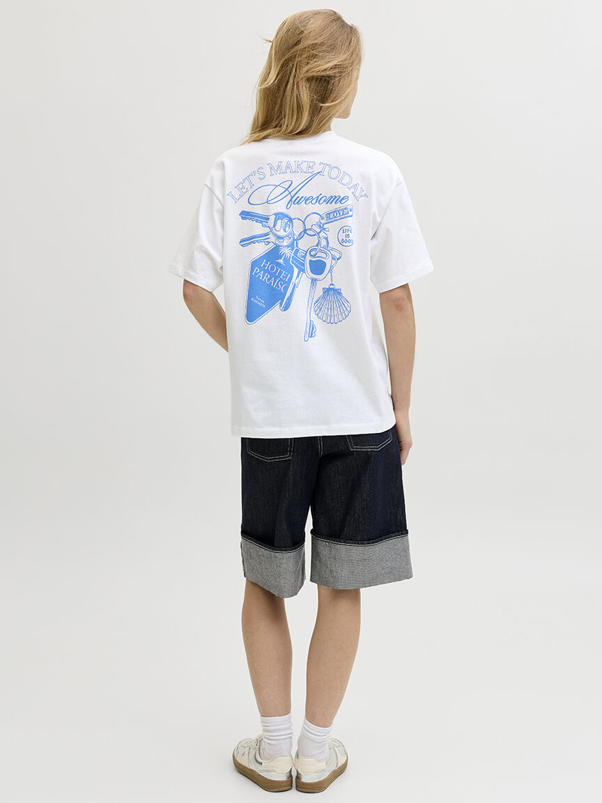millow loose graphic tee