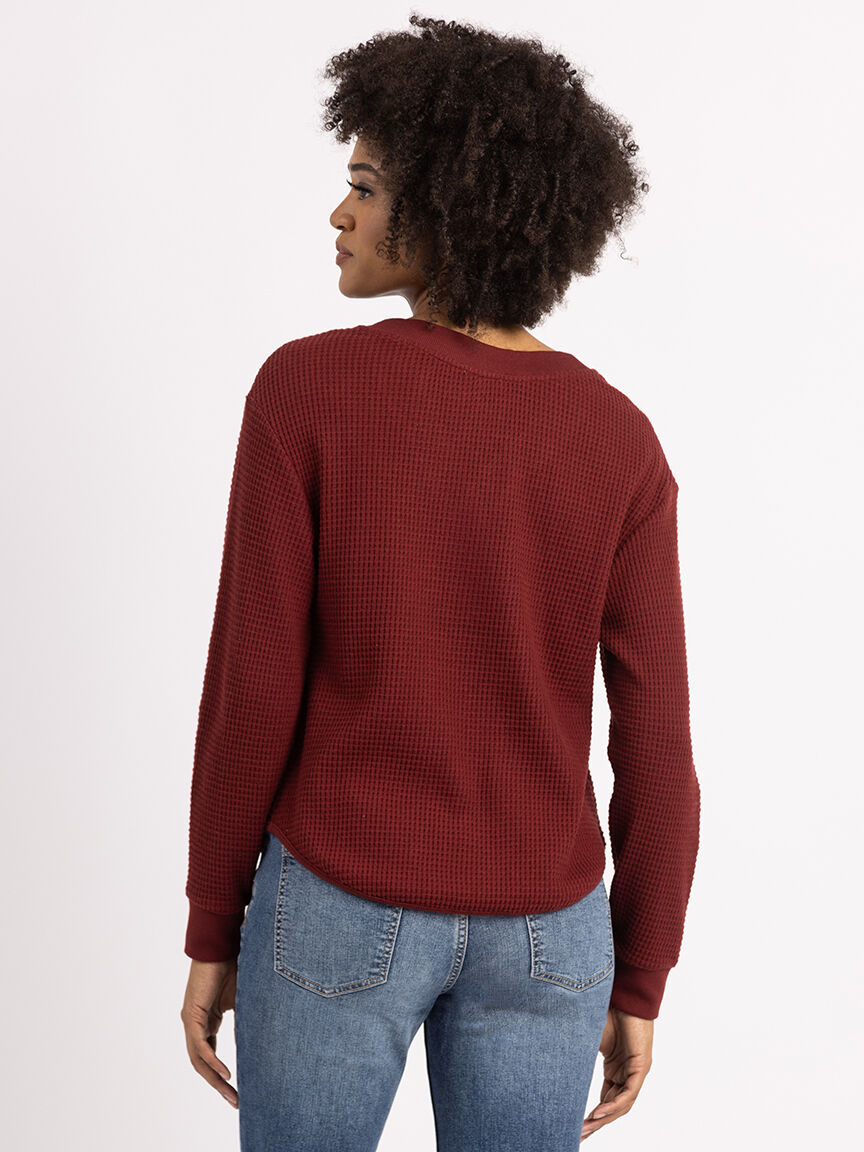 ellison v neck top Image 3