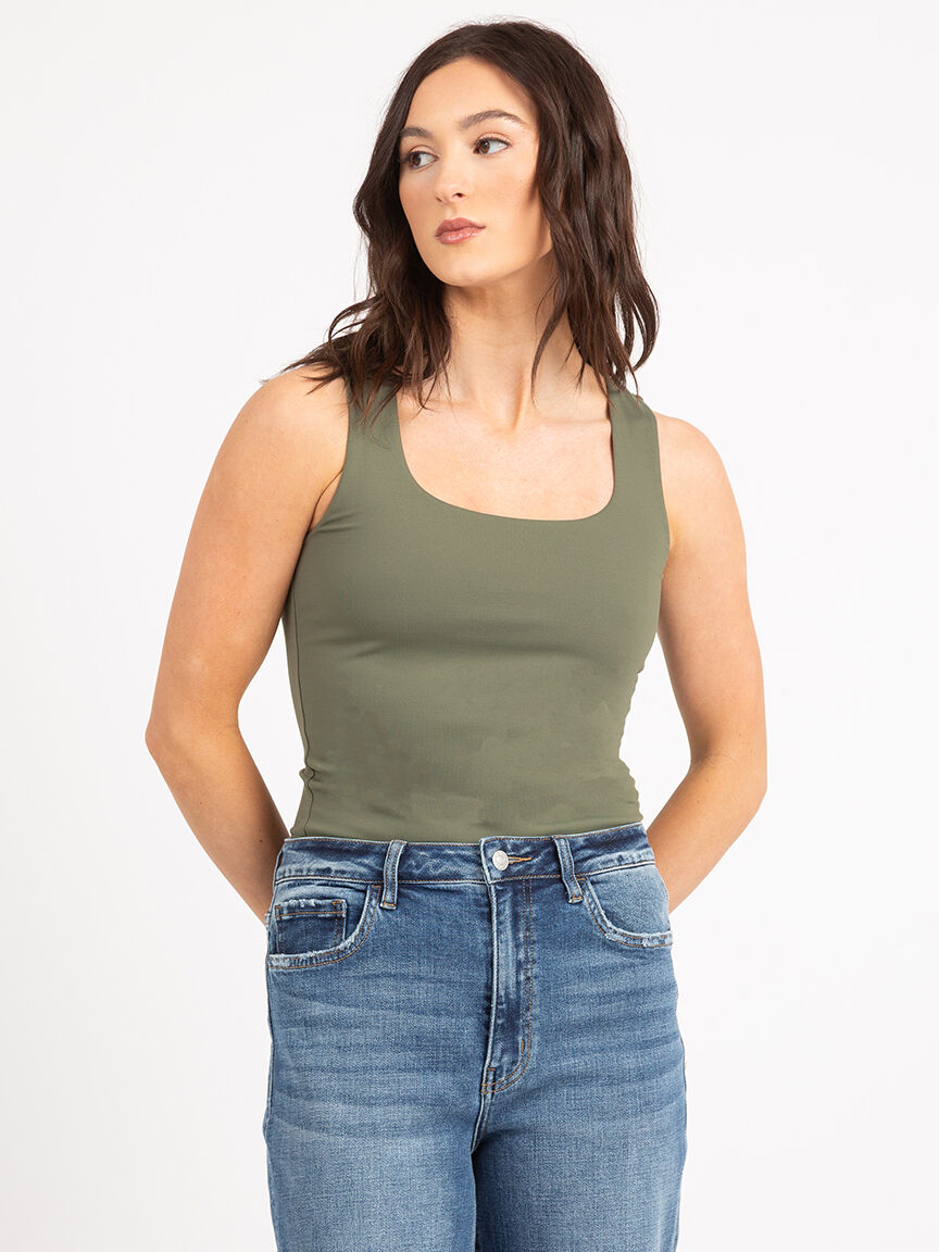 misty kismet square neck tank Image 1