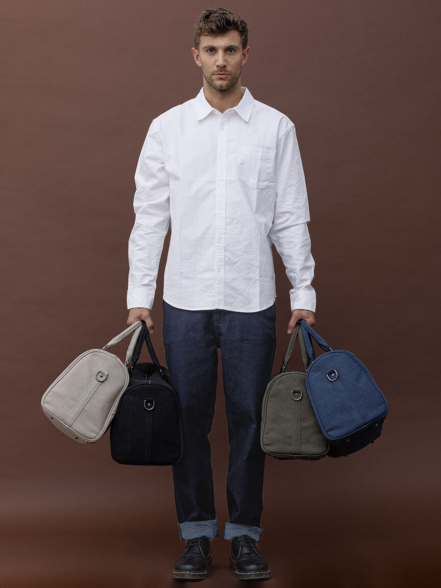 essential canvas duffle bag Image 1