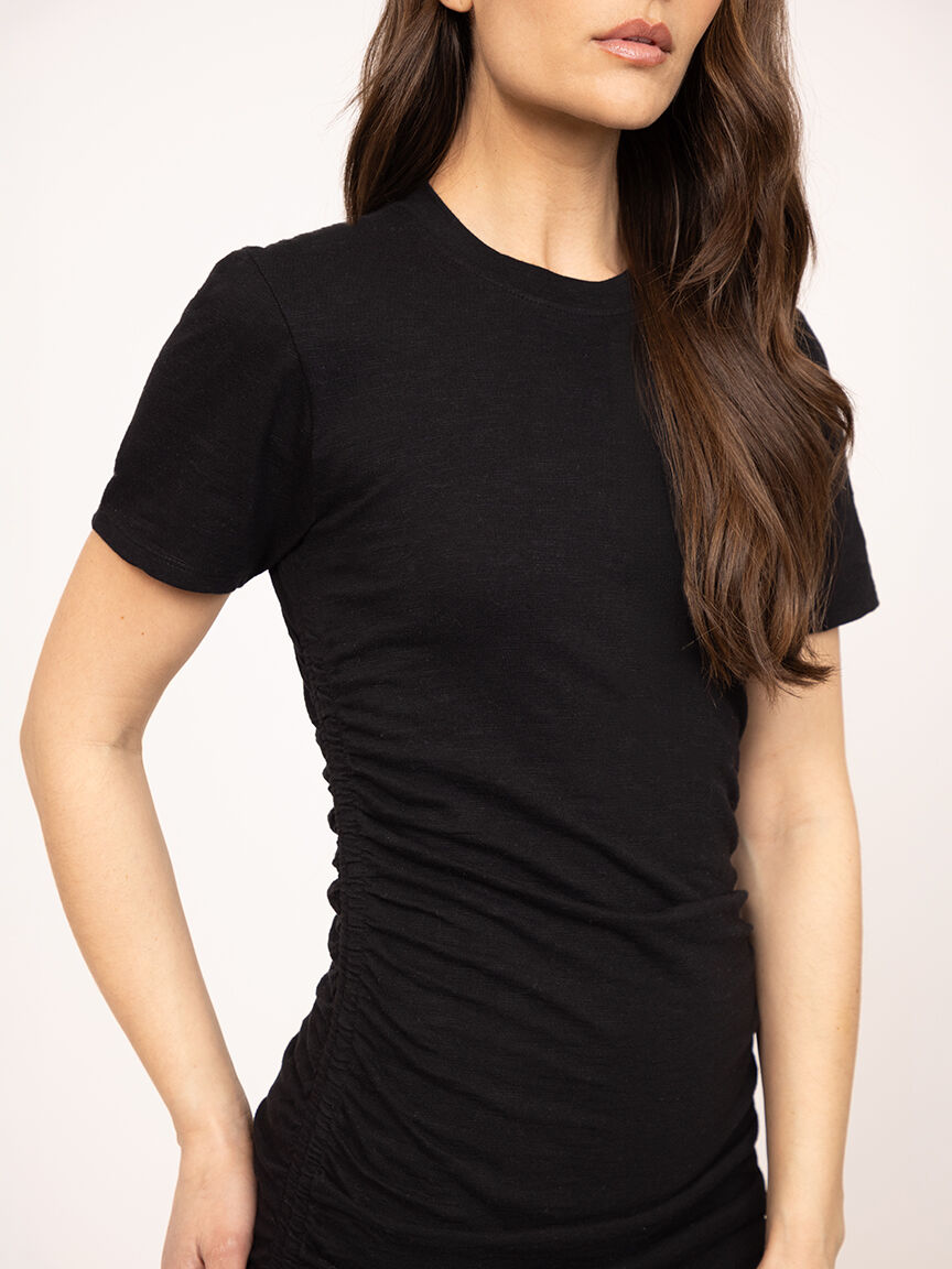slub jersey t-shirt dress