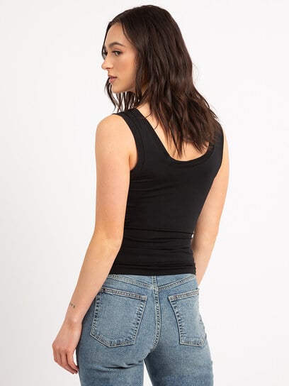 double scoop neck tank double scoop neck tank