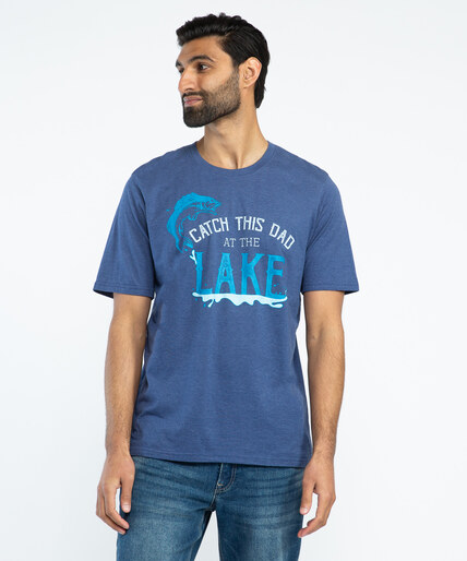 catch this dad at the lake tee Image 1