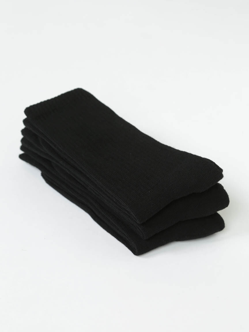 men's essential 3 pack crew socks Image 4