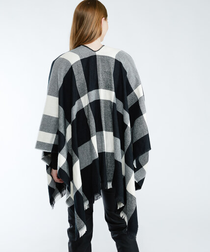 plaid ruana  plaid ruana  Image 2