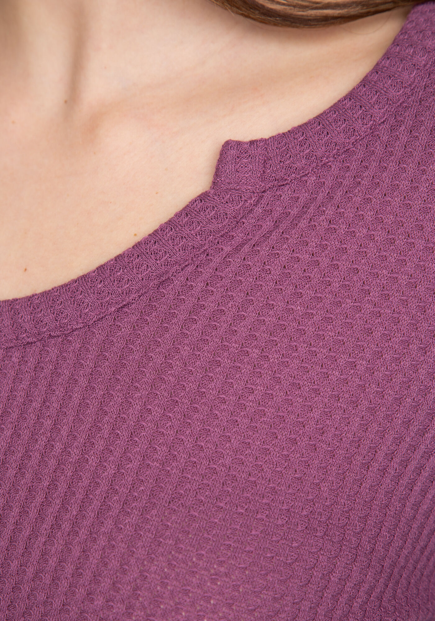 leighton colourblock waffle longsleeve Image 5