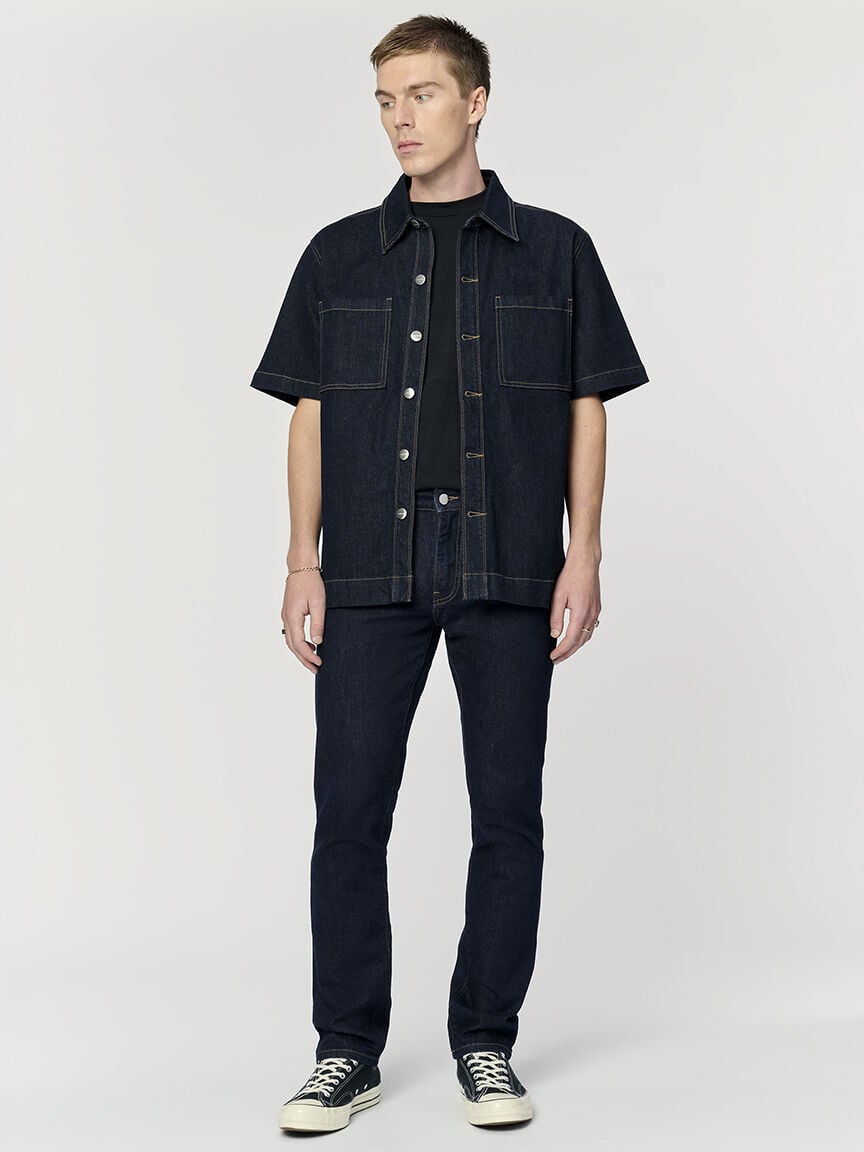 MDW boxy denim shirt