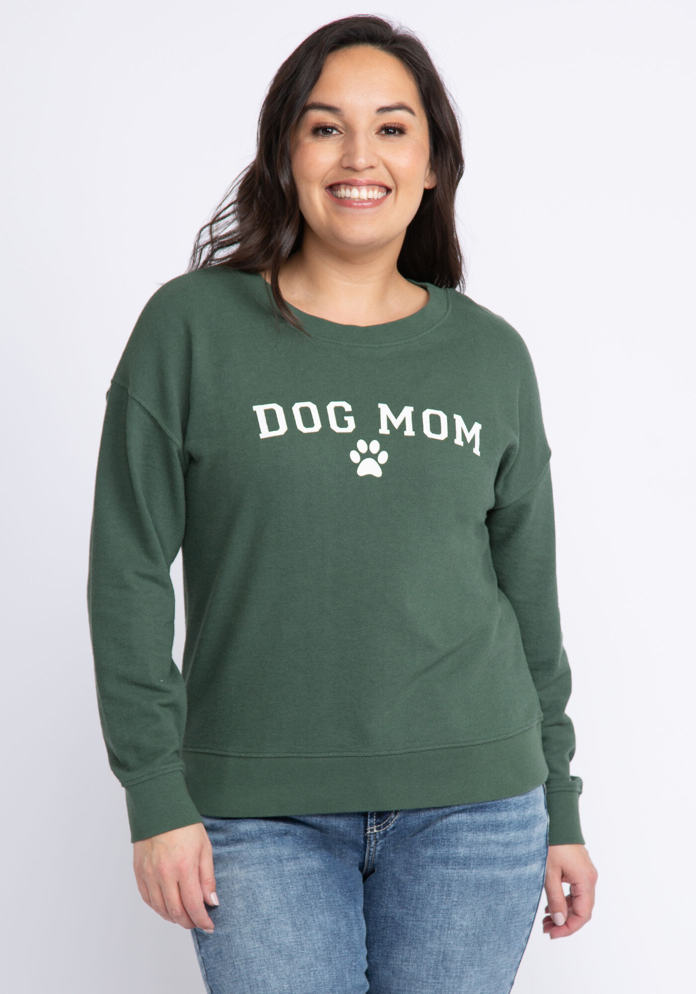 rebel print crewneck popver Image 1