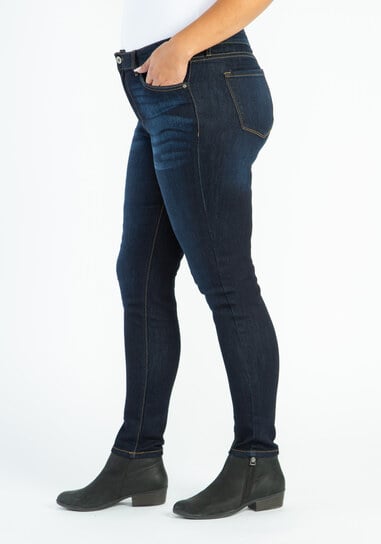 mid rise skinny jeans