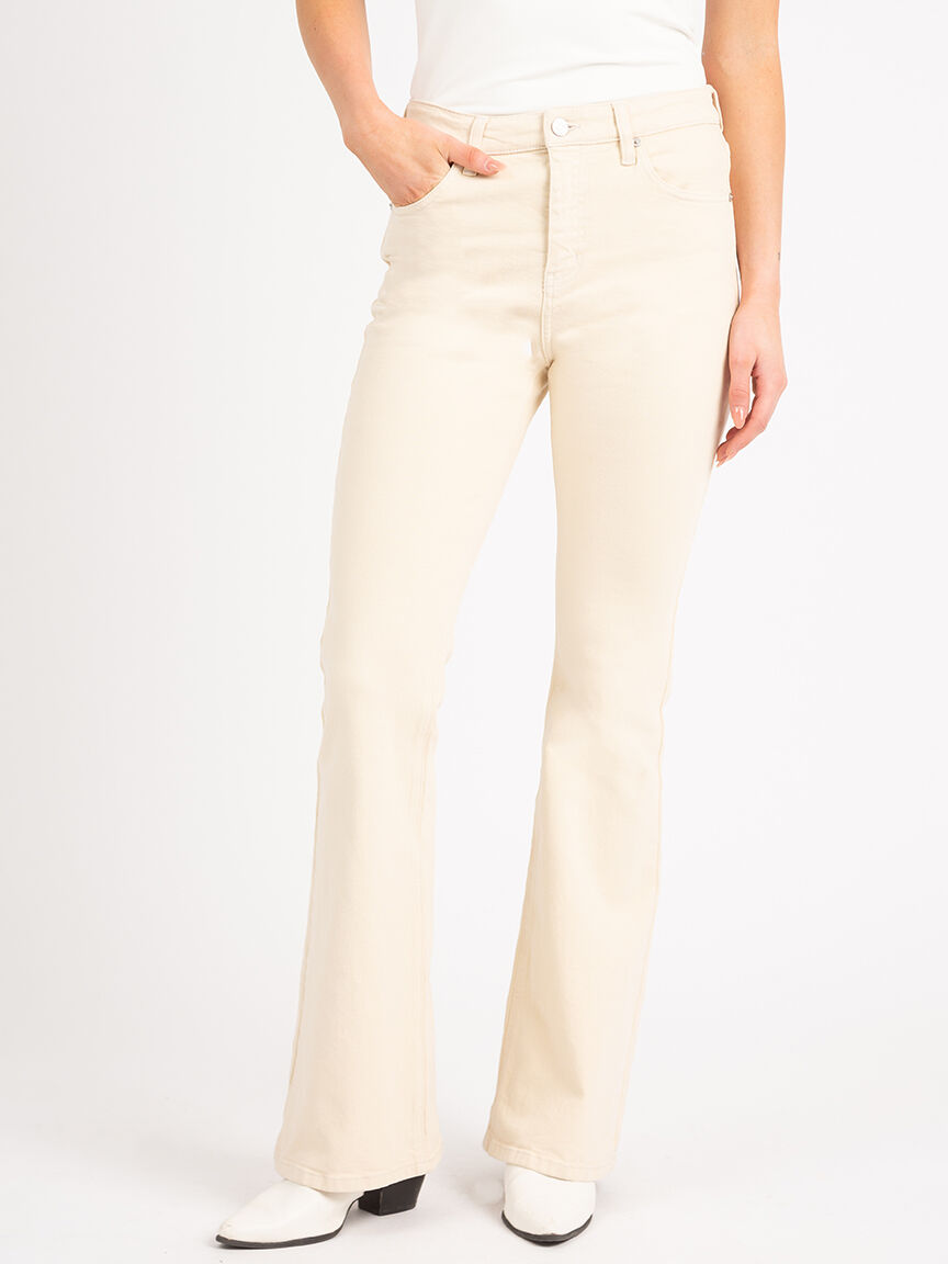 ecru flare jean Image 2