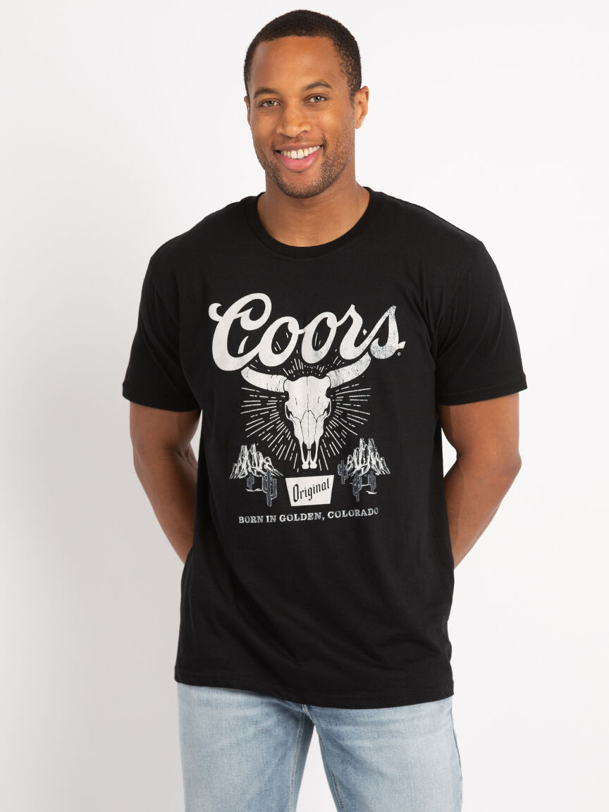 coors skull graphic tee Image 2