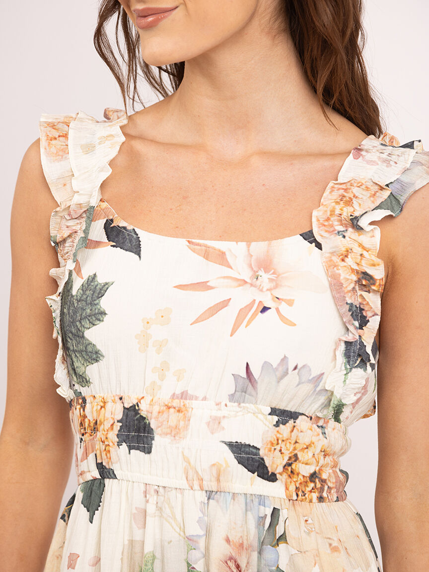 gretchen square neck maxi dress Image 3