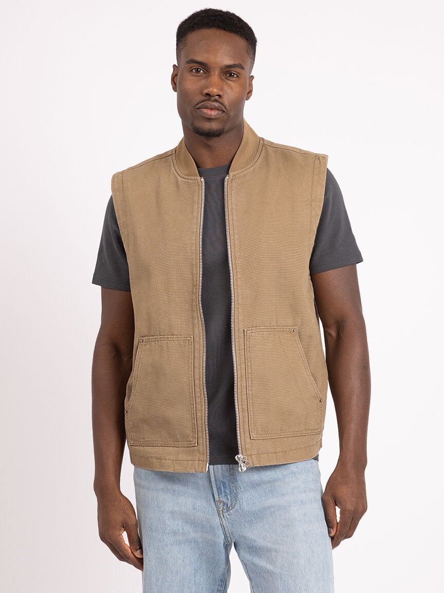bryant canvas utility vest Image 1