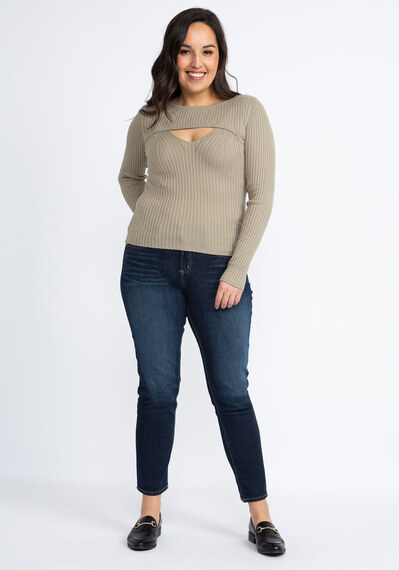 marion cut out sweater Image 3