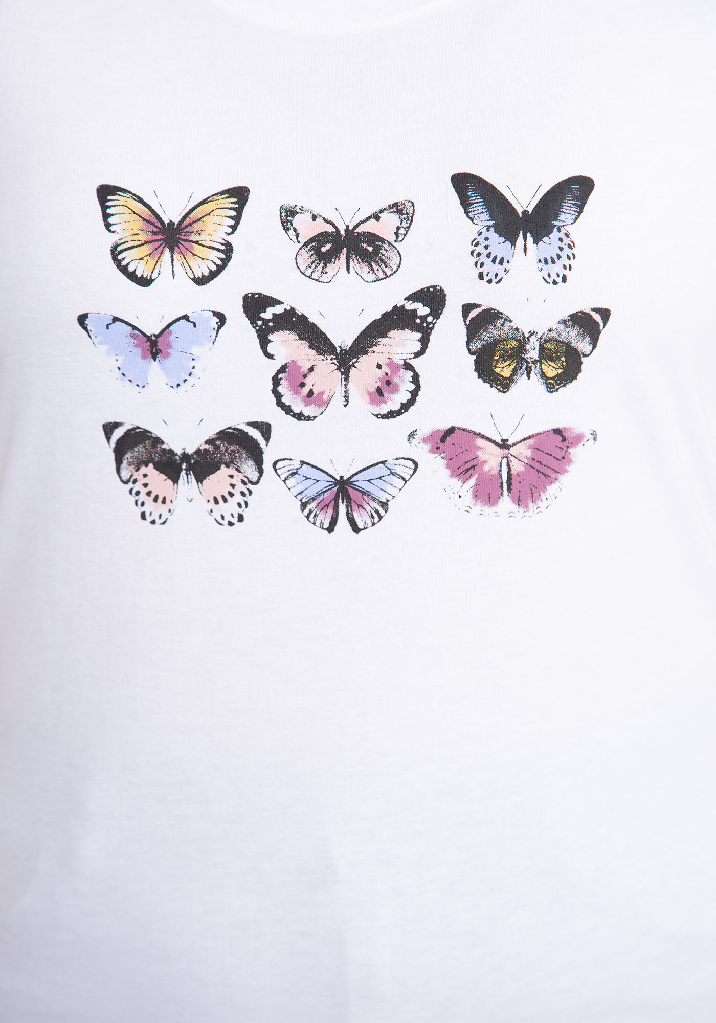 butterfly graphic t-shirt Image 6